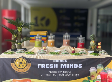  SỰ KIỆN NƯỚC ÉP NGUYÊN CHẤT ĐẶC BIỆT TỪ AB InBev Việt Nam & 100 VỊ