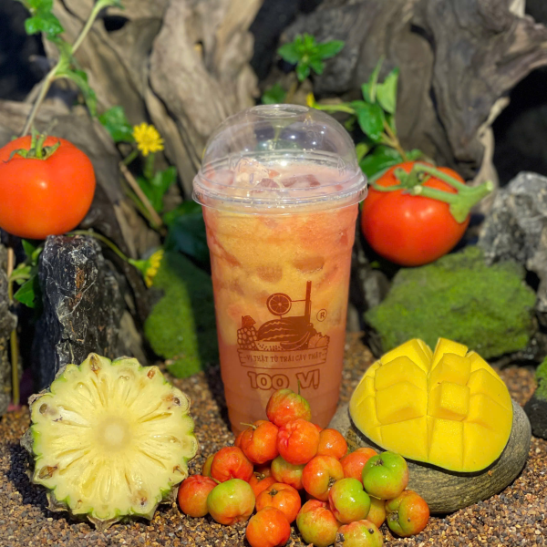 Xoài-Cà Chua-Thơm-Sơ Ri