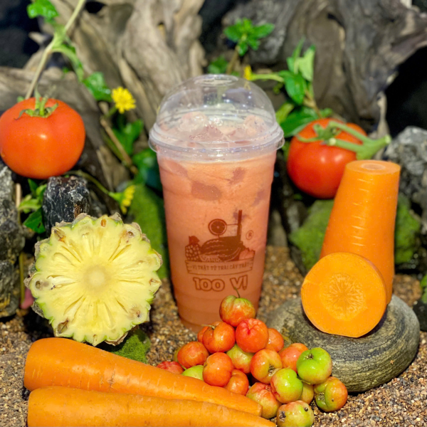 Thơm-Cà Chua-Sơ Ri-Cà Rốt
